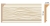 Карниз, плинтус потолочный Decomaster D218-61, 100x25x2400 мм