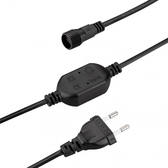 Шнур питания ARD-ICICLE-CLASSIC-1.5M Black (230V, 1.6A), Arlight, 044774, изображение 1 Шнур питания ARD-ICICLE-CLASSIC-1.5M Black (230V, 1.6A), Arlight, 044774, изображение 1