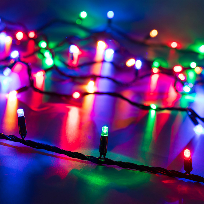 Светодиодная гирлянда ARD-STRING-CLASSIC-10000-BLACK-100LED-LIVE RGB (230V, 7W), Arlight, 025808, изображение 1 Светодиодная гирлянда ARD-STRING-CLASSIC-10000-BLACK-100LED-LIVE RGB (230V, 7W), Arlight, 025808, изображение 1