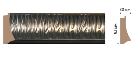 Багет Decomaster 552B-1607, 83x30x2900 мм