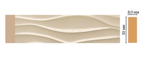 Молдинг Decomaster D044-61ДМ, 30x8x2400 мм