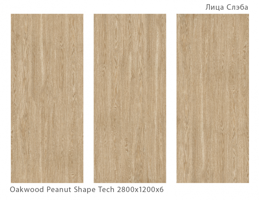 Керамический слэб StaroSlabs Matt Oakwood Peanut Shape Tech 120x280 Керамический слэб StaroSlabs Matt Oakwood Peanut Shape Tech 120x280