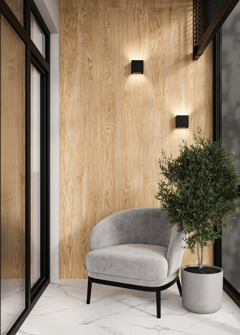 Керамический слэб StaroSlabs Matt Oakwood Peanut Shape Tech 120x280 Керамический слэб StaroSlabs Matt Oakwood Peanut Shape Tech 120x280