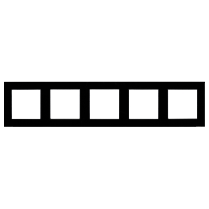 Рамка стеклянная FRM-GLARE-GS-5-BK, Arlight, 043806, изображение 2 Рамка стеклянная FRM-GLARE-GS-5-BK, Arlight, 043806, изображение 2