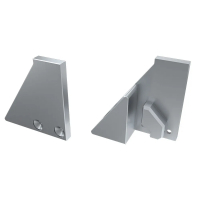 Заглушка для ALM-GLASS-6 с опорой левая глухая, Arlight, 026729 Заглушка для ALM-GLASS-6 с опорой левая глухая, Arlight, 026729