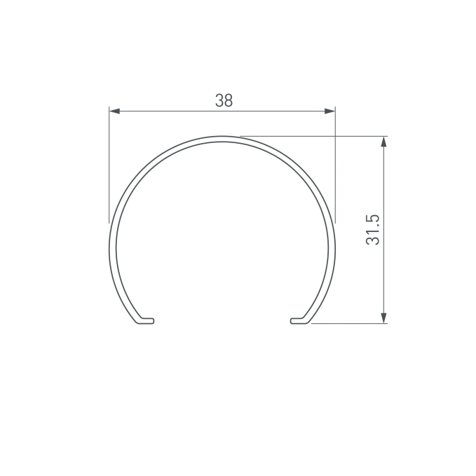 Экран ARH-POWER-W154-2000 OPAL, Arlight, 036344, изображение 2 Экран ARH-POWER-W154-2000 OPAL, Arlight, 036344, изображение 2