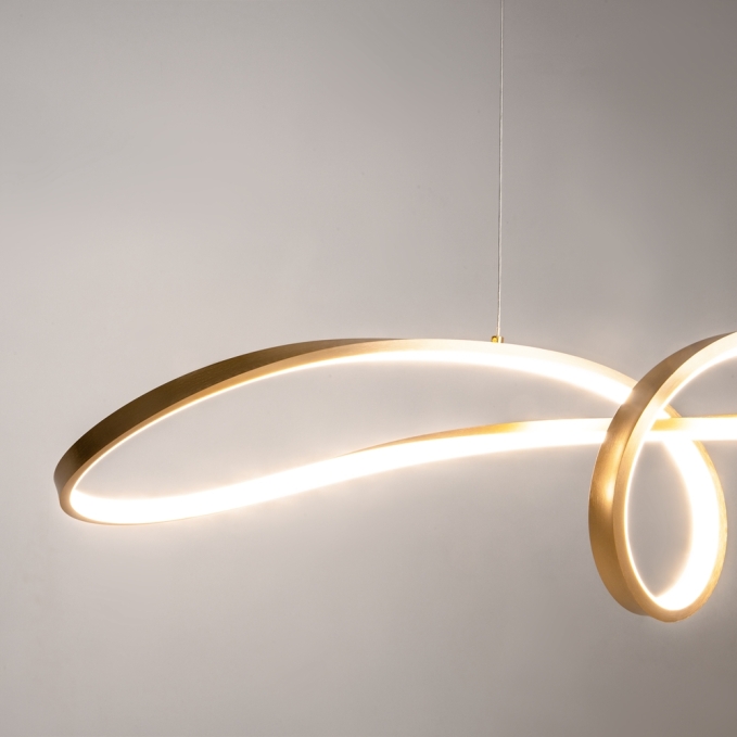 Подвесной светильник Изгиб / Curve 4000К 42Вт, MOD156PL-L52G4K, изображение 5 Подвесной светильник Изгиб / Curve 4000К 42Вт, MOD156PL-L52G4K, изображение 5