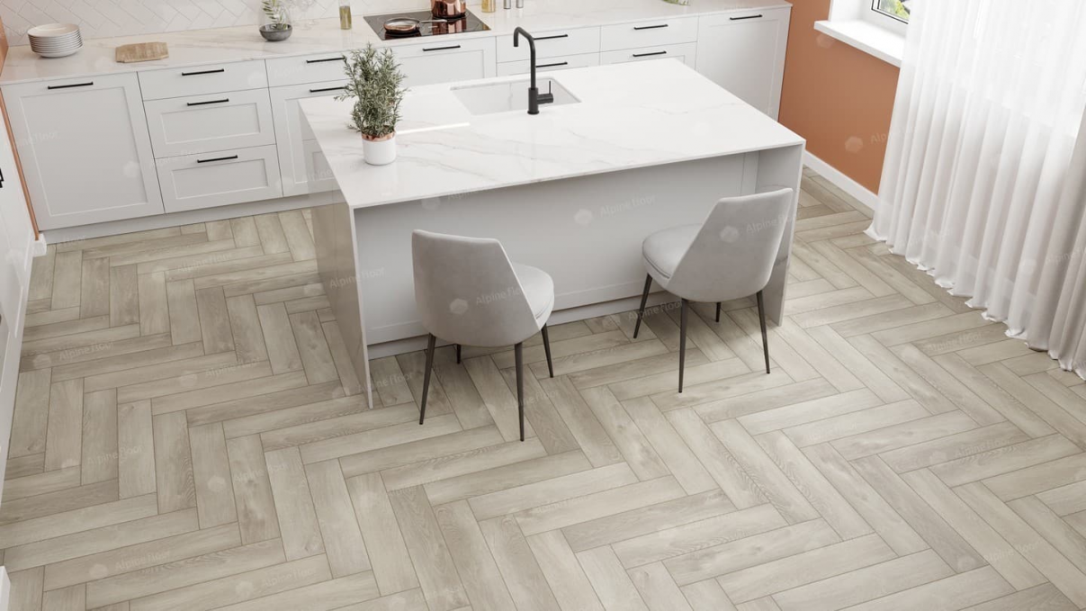 Каменный ламинат SPC Alpine Floor Parquet Light Дуб Фантазия, ЕСО 13-1 MC