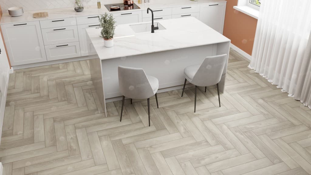 Каменный ламинат SPC Alpine Floor Parquet Light Дуб Фантазия, ЕСО 13-1 MC