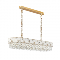 Люстра E14 10*40W CHESSI HALL (В 2-х КОРОБКАХ) ODL24 599 ODEON LIGHT 5076/10