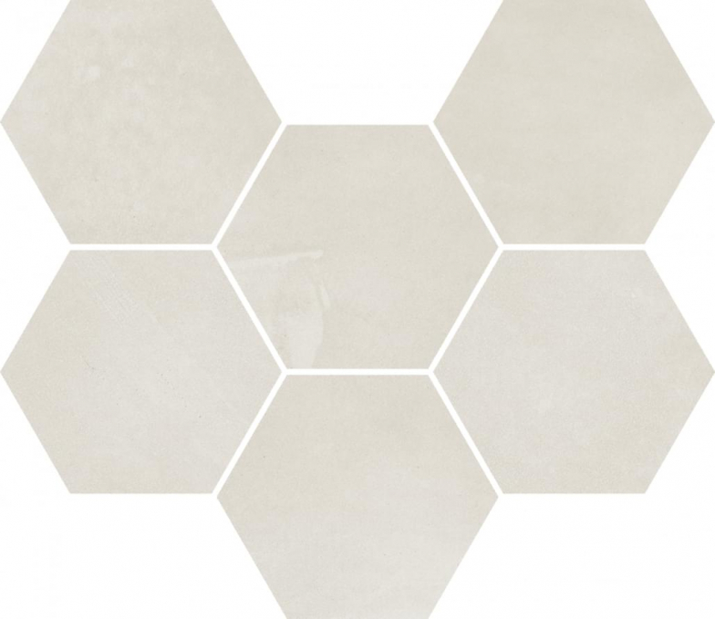 Мозаика Italon Continuum Polar Mosaico Hexagon 25x29, 620110000186