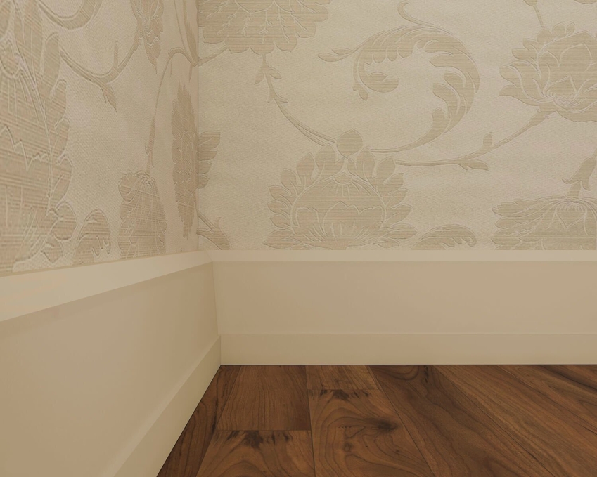 Плинтус Cosca Decor PX023, 90х20x2000 мм, Экополимер Плинтус Cosca Decor PX023, 90х20x2000 мм, Экополимер