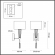 Бра E14 1*40W LATTE CLASSIC ODL_EX23 117 ODEON LIGHT 5403/1W, схема товара