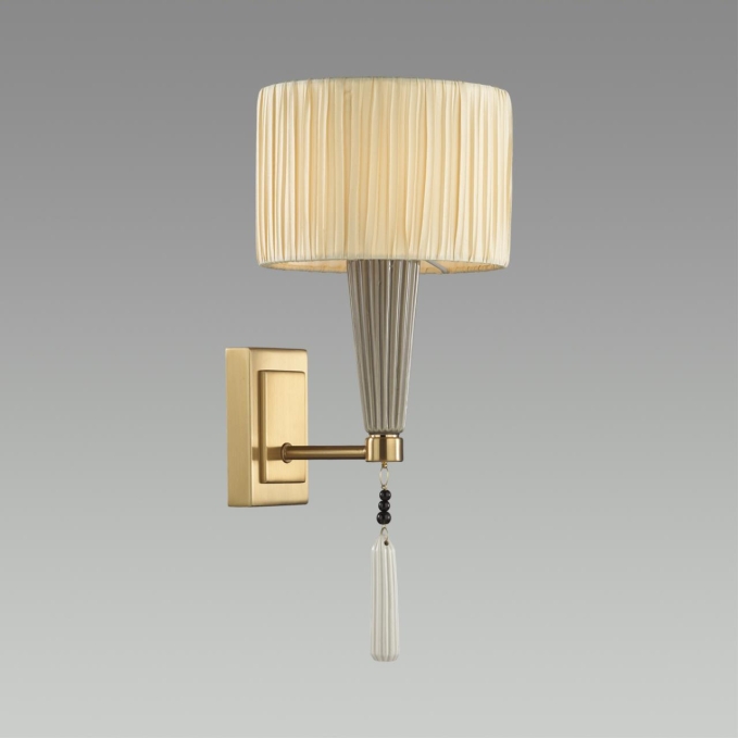 Бра E14 1*40W LATTE CLASSIC ODL_EX23 117 ODEON LIGHT 5403/1W, фото на цветном фоне 1