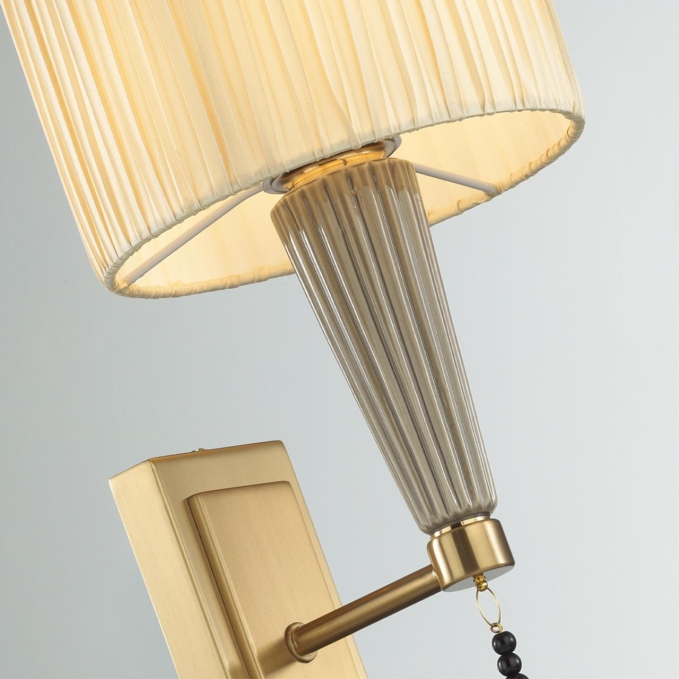 Бра E14 1*40W LATTE CLASSIC ODL_EX23 117 ODEON LIGHT 5403/1W, композиция 3
