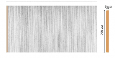 Декоративная панель Decomaster G30-19/8, 298x6x2400 мм