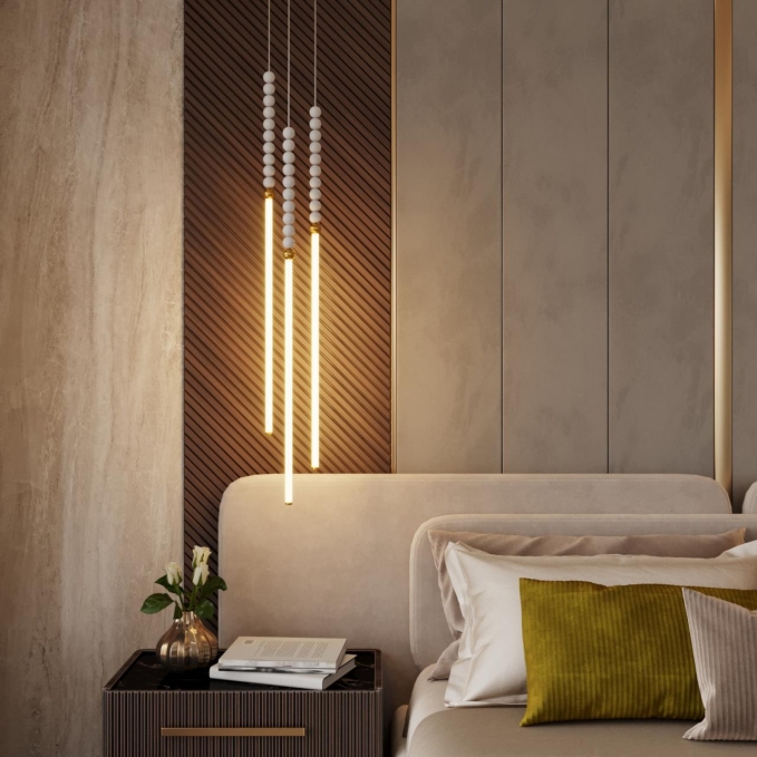 Подвесной светильник IP 20 LED 33W 3500K 220V MONELLA HIGHTECH ODL24 225 ODEON LIGHT 6639/33L, фото в интерьере 1