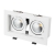 Светильник CL-KARDAN-S180x102-2x9W Warm (WH, 38 deg), Arlight, 024127