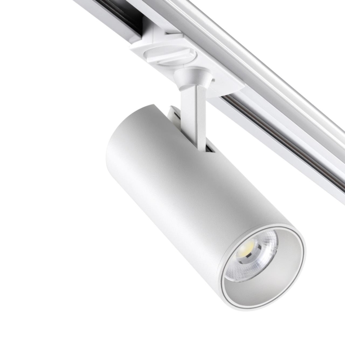 Светильник трековый однофазный трехжильный IP20 LED 24W 220V 4000К 2300Лм SELENE PORT NT23 238 NOVOTECH 359160, фото на цветном фоне 2 Светильник трековый однофазный трехжильный IP20 LED 24W 220V 4000К 2300Лм SELENE PORT NT23 238 NOVOTECH 359160, фото на цветном фоне 2