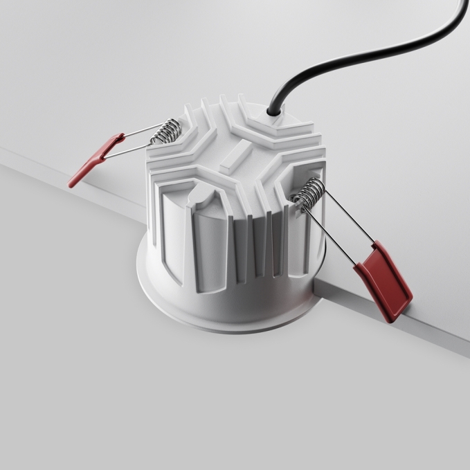 Встраиваемый светильник Альфа / Alfa LED 15 Вт 4000 К 60°, DL043-01-15W4K-RD-W-1, изображение 4 Встраиваемый светильник Альфа / Alfa LED 15 Вт 4000 К 60°, DL043-01-15W4K-RD-W-1, изображение 4