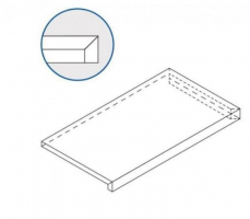 Ступень Italon Charme Advance Cremo Delicato Scalino Angolo Dx 33x160, 620070002015 Ступень Italon Charme Advance Cremo Delicato Scalino Angolo Dx 33x160, 620070002015