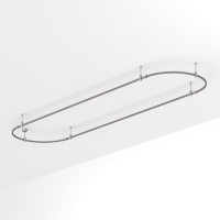 Основание ART-APRIORI-OVAL-ROD-200-4000x1000 (TN), Arlight, 054528