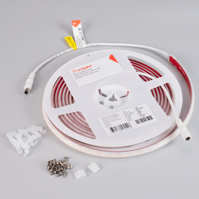 Светодиодная лента герметичная RTW-PSW-A304-12mm 24V Warm3000 (25 W/m, IP67, 2835, 5m), Arlight, 045224, изображение 3 Светодиодная лента герметичная RTW-PSW-A304-12mm 24V Warm3000 (25 W/m, IP67, 2835, 5m), Arlight, 045224, изображение 3