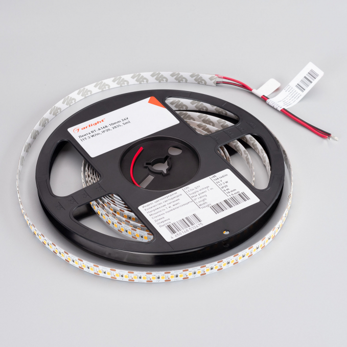 Светодиодная лента RT-A168-10mm 24V Warm2400-CX2 (17.3 W/m, IP20, 2835, 5m), Arlight, 028740(2), изображение 3 Светодиодная лента RT-A168-10mm 24V Warm2400-CX2 (17.3 W/m, IP20, 2835, 5m), Arlight, 028740(2), изображение 3