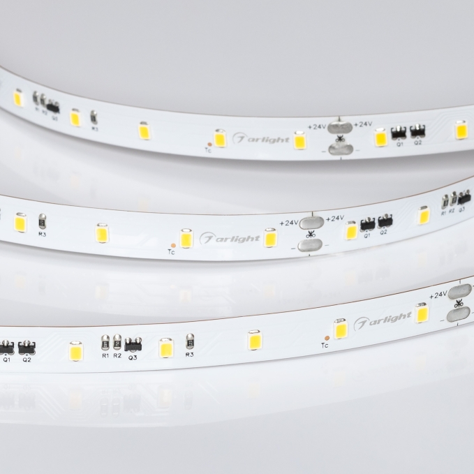 Светодиодная лента IC-A60-10mm 24V Warm3500 (4.8 W/m, IP20, 2835, 20m), Arlight, 040669, изображение 3 Светодиодная лента IC-A60-10mm 24V Warm3500 (4.8 W/m, IP20, 2835, 20m), Arlight, 040669, изображение 3