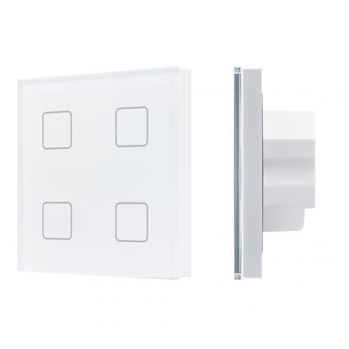 INTELLIGENT ARLIGHT Сенсорная панель DALI-301-11-IN White (BUS/24V, Backlight), Arlight, 046574, изображение 1 INTELLIGENT ARLIGHT Сенсорная панель DALI-301-11-IN White (BUS/24V, Backlight), Arlight, 046574, изображение 1