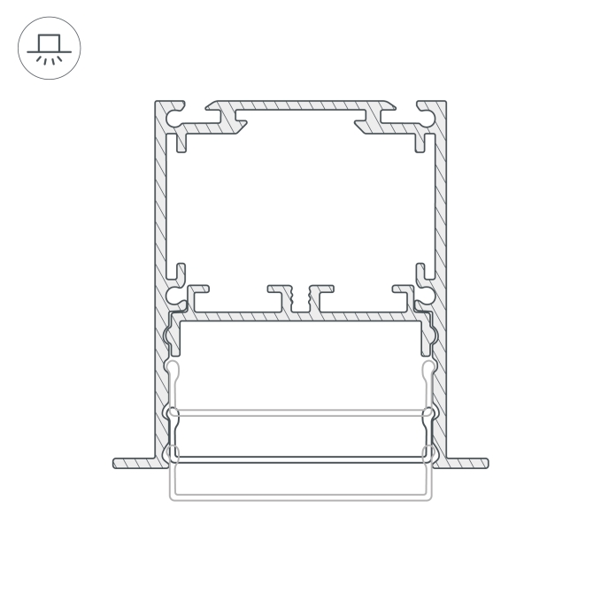 Профиль SL-LINIA52-3L-F-2000 ANOD BLACK, Arlight, 044685, изображение 7 Профиль SL-LINIA52-3L-F-2000 ANOD BLACK, Arlight, 044685, изображение 7