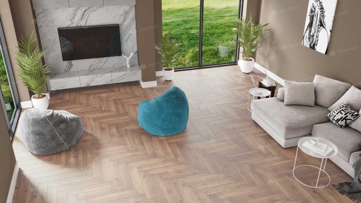 Каменный ламинат SPC Alpine Floor Parquet Light Дуб Royal, ЕСО 13-2 MC Каменный ламинат SPC Alpine Floor Parquet Light Дуб Royal, ЕСО 13-2 MC