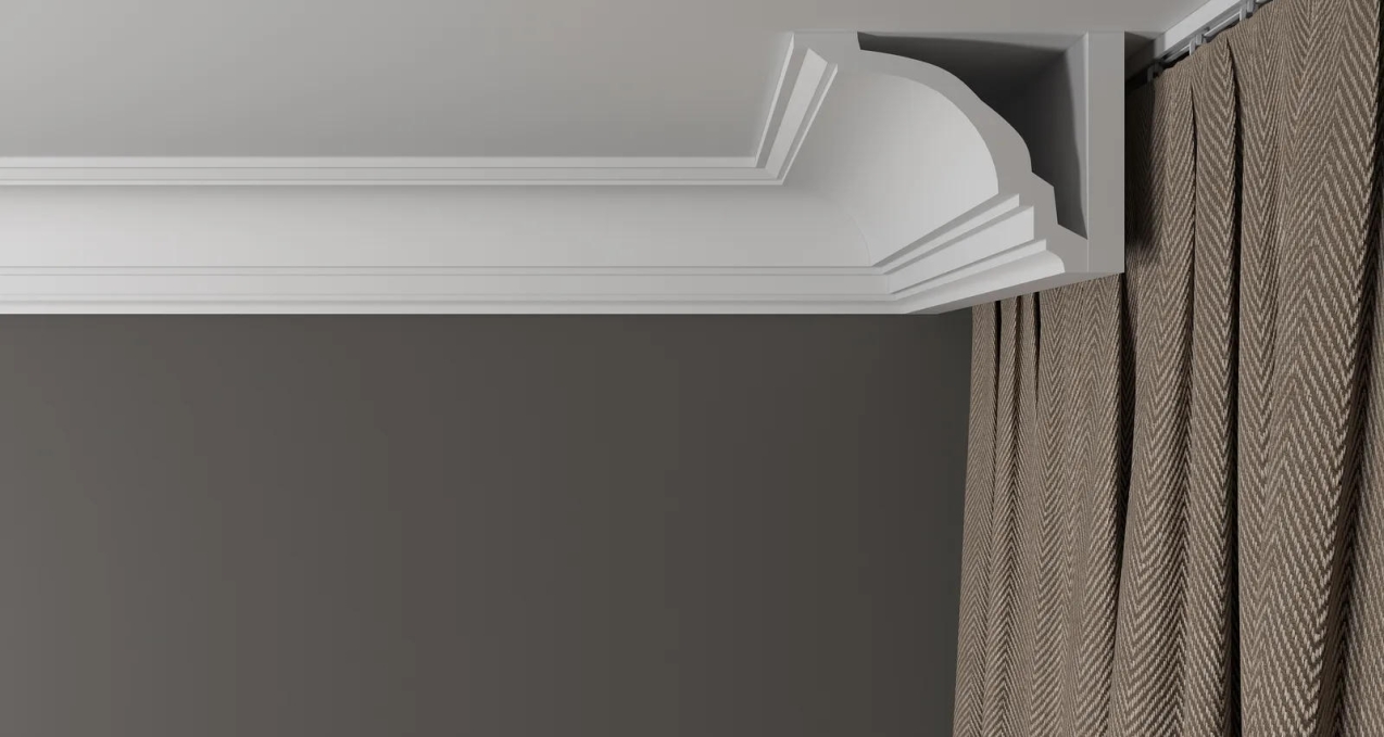 Карниз Decor-Dizayn DD16, 100x122x2000 мм Карниз Decor-Dizayn DD16, 100x122x2000 мм