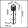Торшер Е27 1*60W 220V PRACTIC COMFI LN26 459 LUMION 8091/1F, схема товара Торшер Е27 1*60W 220V PRACTIC COMFI LN26 459 LUMION 8091/1F, схема товара