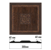 Декоративное панно Decomaster D31-966, 300x300x32 мм
