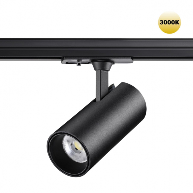 Светильник трековый однофазный трехжильный IP20 LED 24W 220V 3000К 2300Лм SELENE PORT NT23 238 NOVOTECH 359161, изображение 1 Светильник трековый однофазный трехжильный IP20 LED 24W 220V 3000К 2300Лм SELENE PORT NT23 238 NOVOTECH 359161, изображение 1