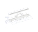 Душевой трап Plastbrno Design 1 SZA1650 65 см хром