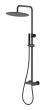Душевая стойка со смесителем Boheme Stick 128-BB.2 черная матовая