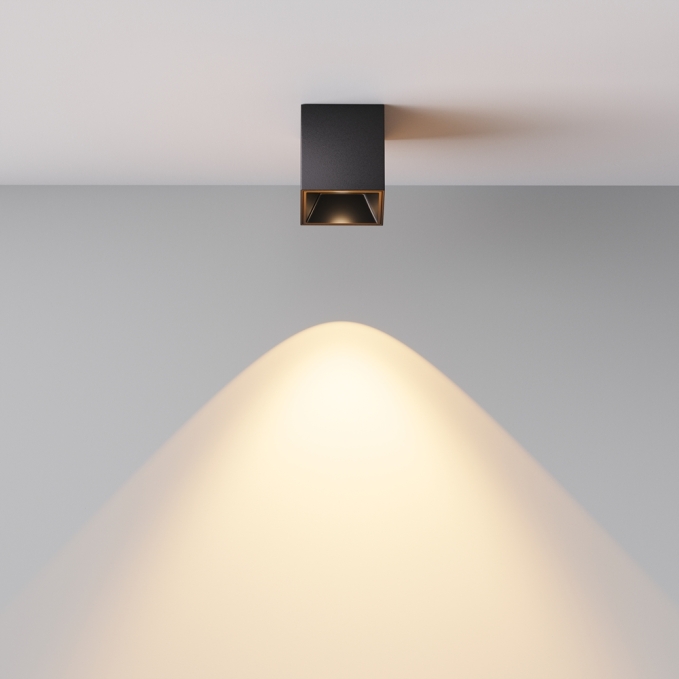 Потолочный светильник Альфа / Alfa LED 5 Вт 2700 К 50°, C064CL-5W2.7K-SQ-B, изображение 3