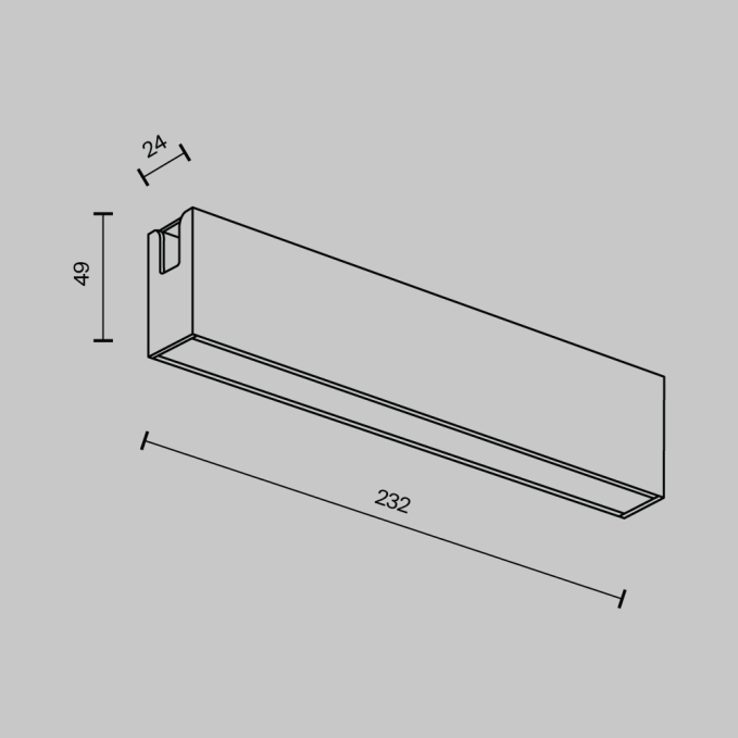 Трековый светильник Базис / Basis Flarity 3000K 12Вт 120°, TR151-1-12W3K-PT, изображение 7 Трековый светильник Базис / Basis Flarity 3000K 12Вт 120°, TR151-1-12W3K-PT, изображение 7