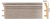 Плинтус напольный Decomaster D232-77 ШК/14, 100x22x2400 мм