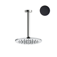 Верхний душ Webert AC0940560METAL черный глянцевый