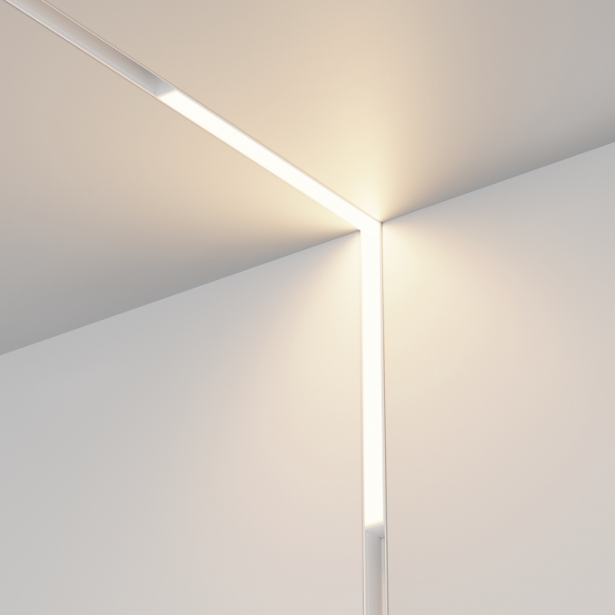 Трековый светильник Базис угловой / Basis Angle Exility 2700-6000K 24Вт 120° Dim Smart, TR102-24W-DS-W, изображение 1 Трековый светильник Базис угловой / Basis Angle Exility 2700-6000K 24Вт 120° Dim Smart, TR102-24W-DS-W, изображение 1