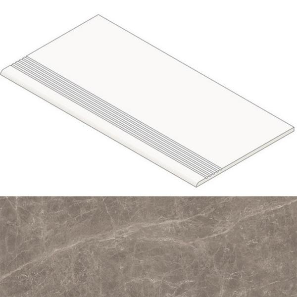 Ступень Atlas Concorde Marvel Edge Gris Supreme Gradino 30x60, AFB5 Ступень Atlas Concorde Marvel Edge Gris Supreme Gradino 30x60, AFB5