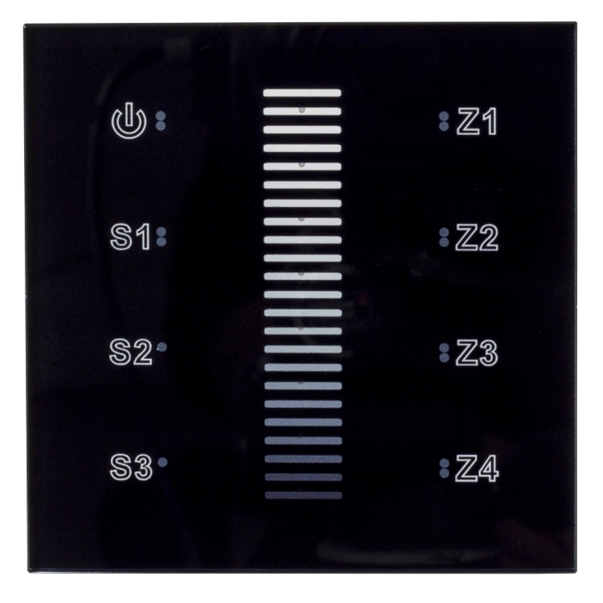 INTELLIGENT ARLIGHT Сенсорная панель DALI-901-11-ADDR-3SC-DIM-DT6-IN Black (BUS), Arlight, 037189, изображение 2 INTELLIGENT ARLIGHT Сенсорная панель DALI-901-11-ADDR-3SC-DIM-DT6-IN Black (BUS), Arlight, 037189, изображение 2