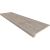 Комплект (Ступень TN03 (33x120) непол. (прямоугол. бортик) без насечек + Подступенок (14.5x120))