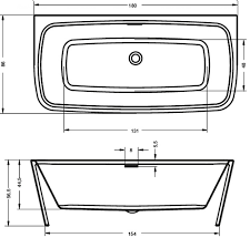 Ванна акриловая Riho Adore 180x85 B086001005 пристенная Ванна акриловая Riho Adore 180x85 B086001005 пристенная