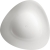 Ванна из литьевого мрамора Riho Oviedo 160x160 B125001105 белая матовая отдельно стоящая