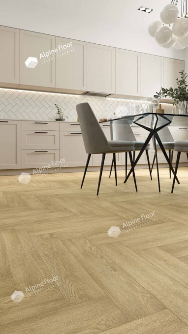 Каменный ламинат SPC Alpine Floor Parquet Light Дуб Ваниль Селект, ЕСО 13-3 MC Каменный ламинат SPC Alpine Floor Parquet Light Дуб Ваниль Селект, ЕСО 13-3 MC