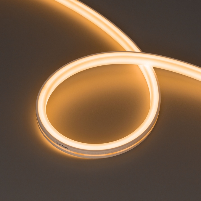 Светодиодная лента герметичная MOONLIGHT-TOP-U-A156-13x12mm 24V Warm2200 (11 W/m, IP67, 5m, wire x2), Arlight, 042781, изображение 2 Светодиодная лента герметичная MOONLIGHT-TOP-U-A156-13x12mm 24V Warm2200 (11 W/m, IP67, 5m, wire x2), Arlight, 042781, изображение 2
